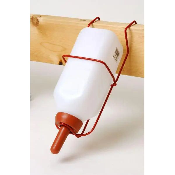 Miller 3 Quart Nursing Bottle with Screw-On Nipple Calf Lamb Kid Feeder