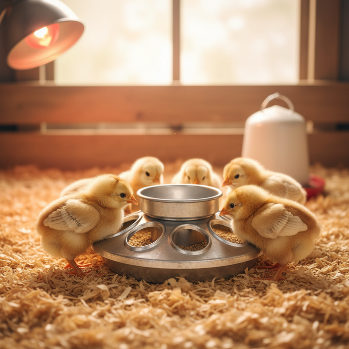 Miller Jar Galvanized Feeder Base for Chick Baby Fits 1 Quart Jar 10-Pack