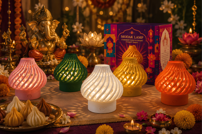 Modak lamp- Rechargeable