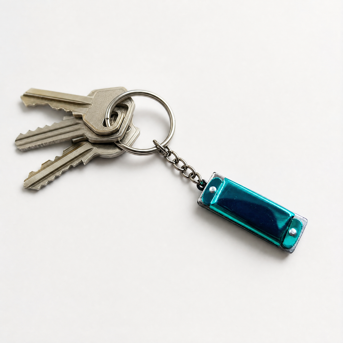 Multi-Colour Harmonica Keychain | Playable Mini Harmonica in 5 Colors