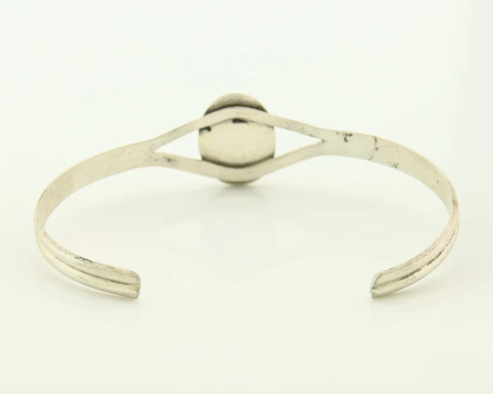 Navajo Cuff Bracelet Sterling Silver Authentic Natural Turquoise Native American