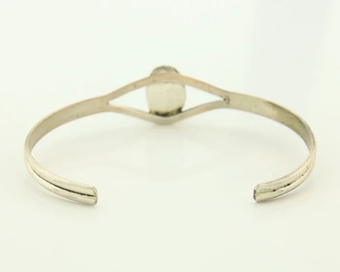 Navajo Cuff Bracelet Sterling Silver Authentic Natural Turquoise Native American