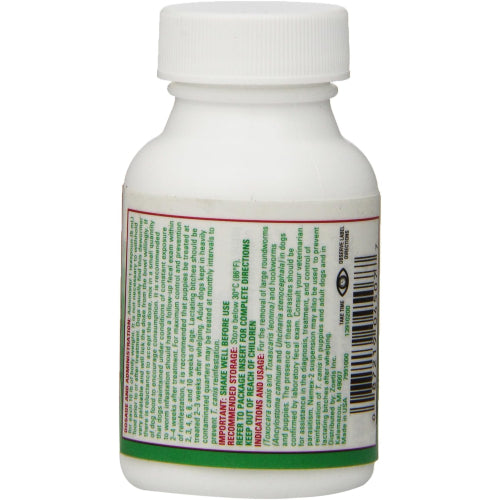 Nemex-2 Canine Pyrantel Pamoate Oral Suspension Caramel Dog Wormer 60mL