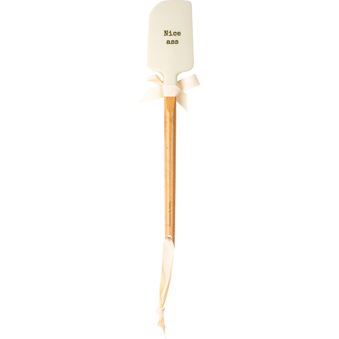 Nice Ass Donkey Spatula With A Wooden Handle
