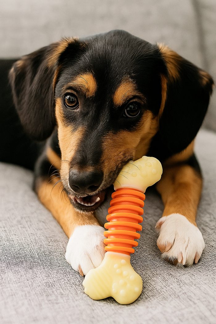 Nylabone Dental Proactive Breath Medium - Bacon Flavor Durable Nylon Chewer Dog Toy