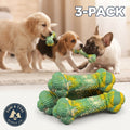 Nylabone Teething Puppy Bone Chew Toys Up to 35 lbs 3-Pack