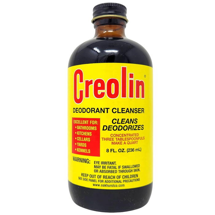 Oakhurst Concentrate Creolin Deodorant Cleanser 8 oz. Disinfectant Odor Control