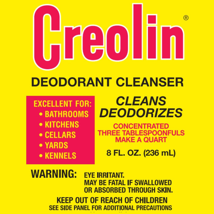 Oakhurst Concentrate Creolin Deodorant Cleanser 8 oz. Disinfectant Odor Control