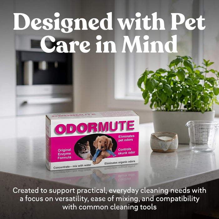 Odormute Non-Poisonous Pet Odor Eliminator Original Enzime Formula 3 oz.