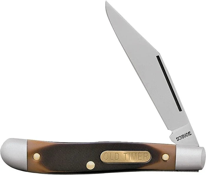 Old Timer Pal 2-3/4" Pocket Knife Clip Point Blade Sawcut Handle