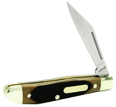 Old Timer Pal 2-3/4" Pocket Knife Clip Point Blade Sawcut Handle