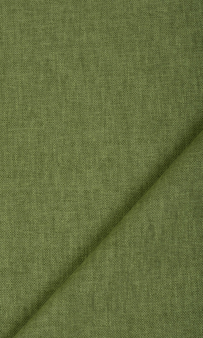 Poly-Linen Pinch Pleat, Rod Pocket, Eyelet Curtains (Green)