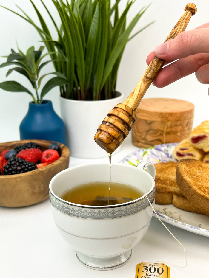 Olive Wood Honey Dipper