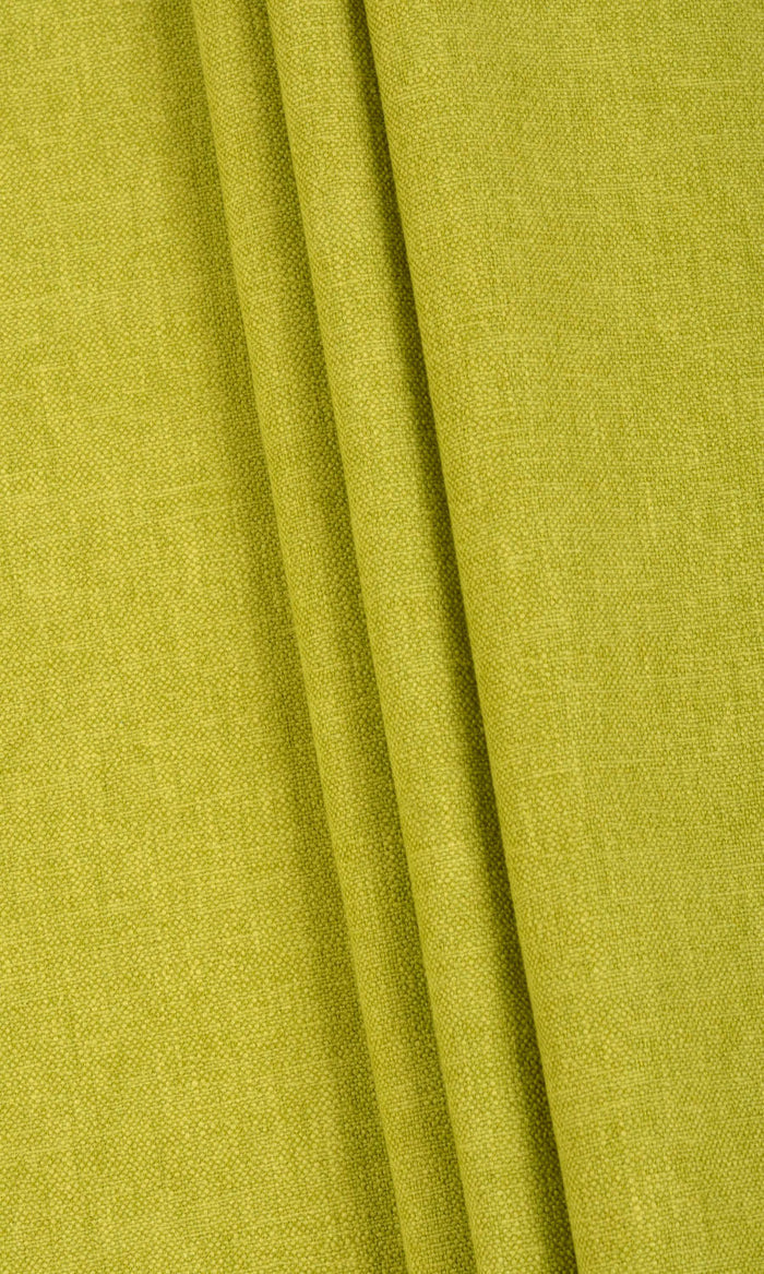 Linen Blend Window Treatments Fabric By the Metre (Green)
