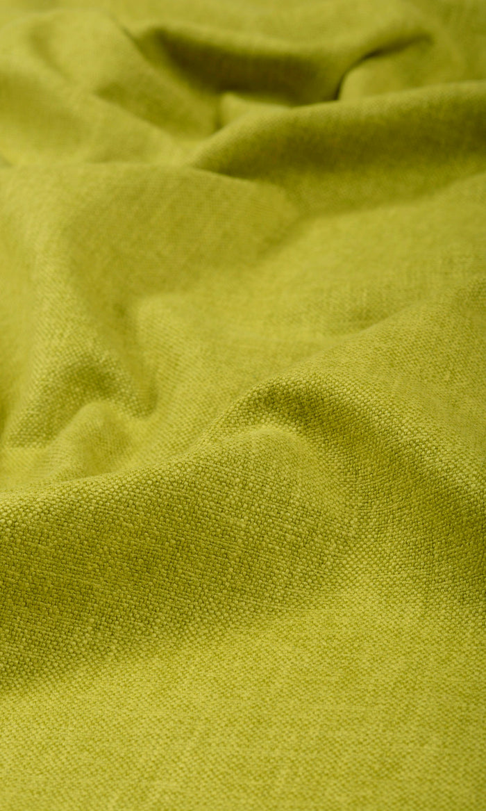 Linen Blend Home Textile Fabric Material By the Metre (Green)