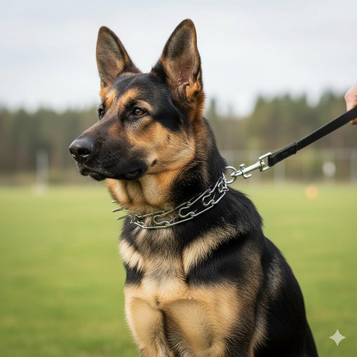 Omnipet Latch-Style Spiked Training Dog Collar Large 22" Quick Release Snap