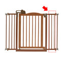 One-Touch Gate II Extension in Brown