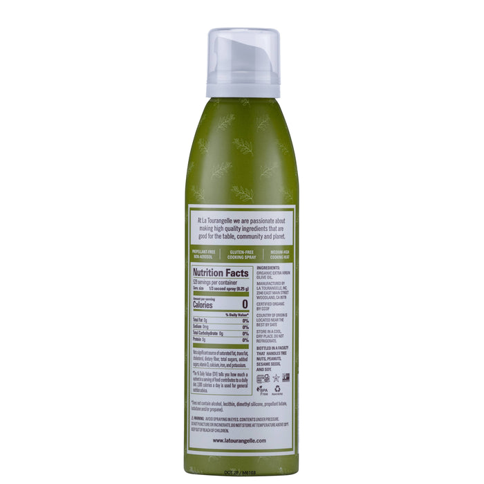 Organic Extra Virgin Olive Oil Cooking Spray