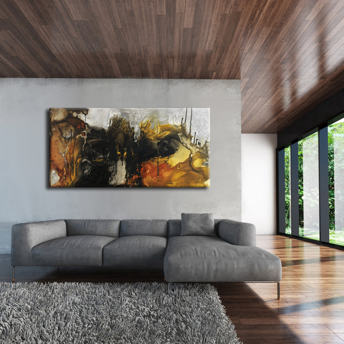 Large scale abstract art prints