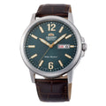 ORIENT: Mechanical Contemporary Watch, Leather Strap - 41.9mm (RA-AA0C06E)