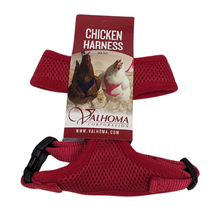 Original Valhoma Chicken Hen Harness Breathable Mesh with Leash Combo