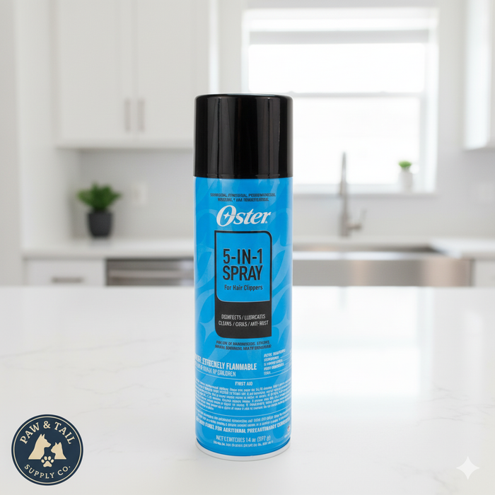Oster 5-in-1 Cool Lubricate Disinfect Rust Protection Clippers Spray 14 oz.