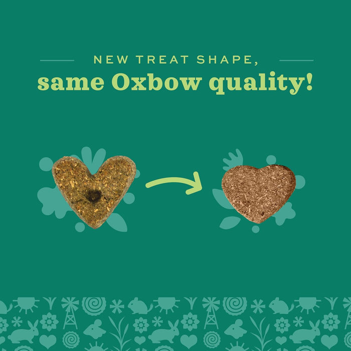 Oxbow Simple Rewards Baked Treats with Bell Pepper and Hay for Small Pets 3 oz.
