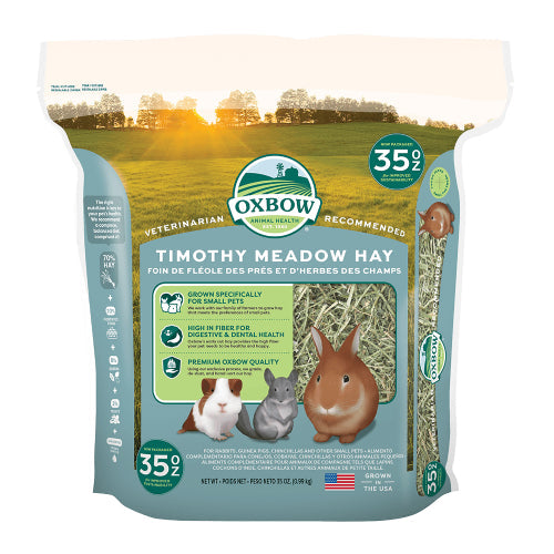 Oxbow Timothy Meadow Hay Small Pet Animal Nutrition 35 oz.