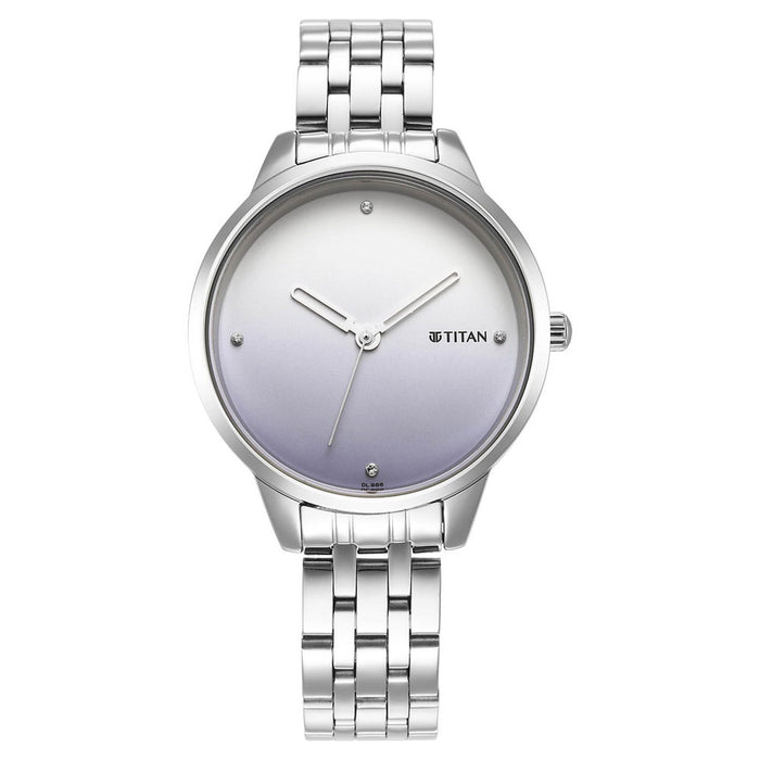 Pastel Dreams Blue Dial Metal Strap Watch 2664SM01