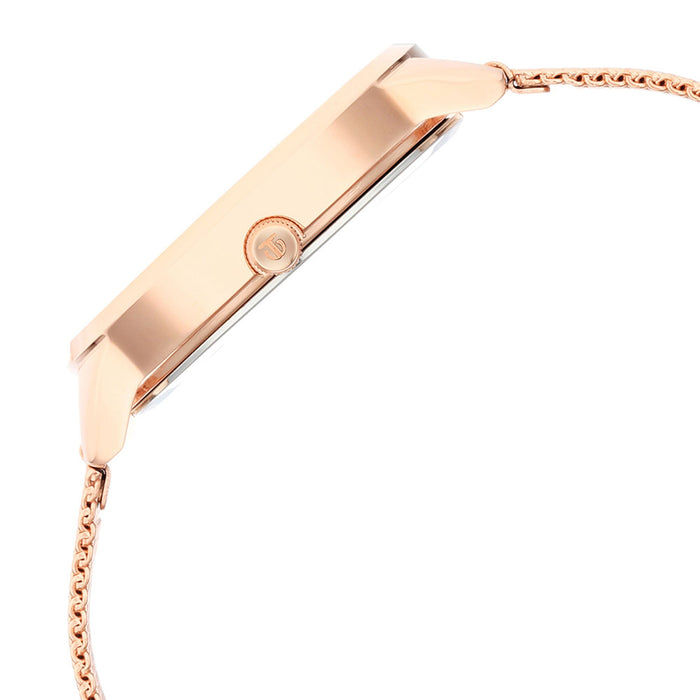 Pastel Dreams Pink Dial Metal Strap Watch 2664WM03