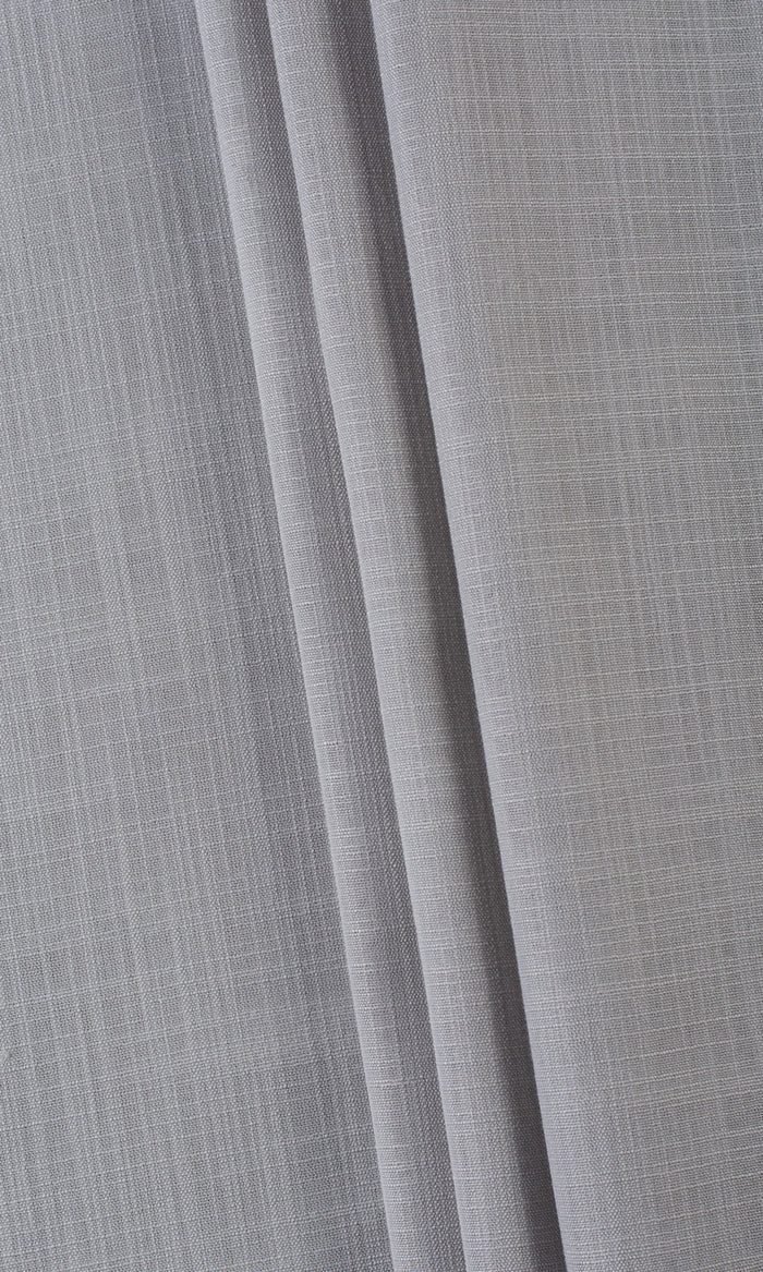 Linen-Texture Curtain Panels (Gray) Extra Long Short Wide