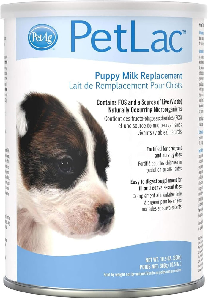 Pet-Ag PetLac Puppy Milk Replacement Powder 10.5 oz. Puppy Formula