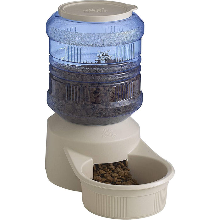 Pet Lodge Chow Tower Deluxe Pet Feeder Holds 3lb Dry Food Pet Lodge