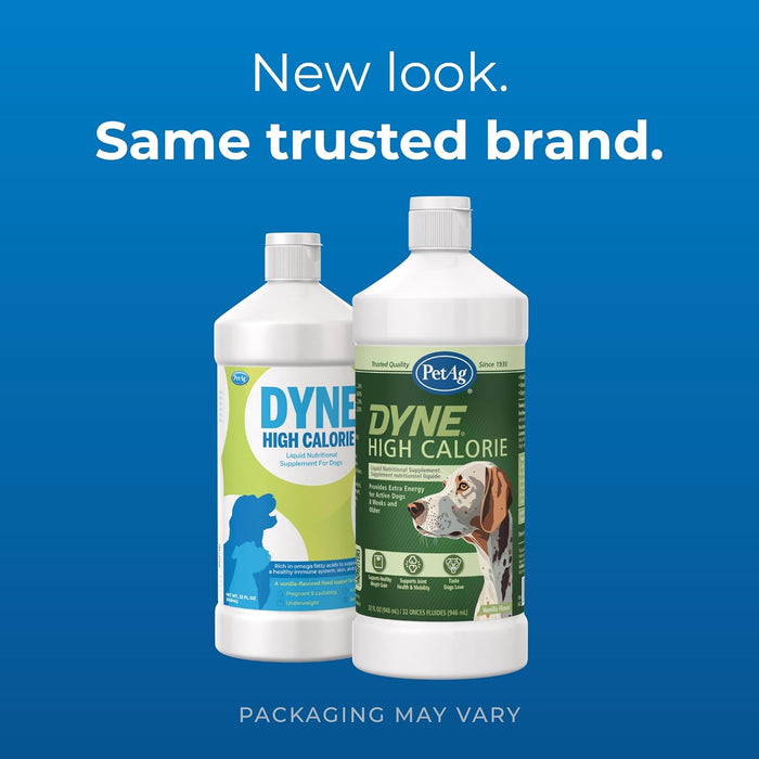 PetAg Dyne High Calorie Liquid Nutritional Supplement for Dogs 32 oz.