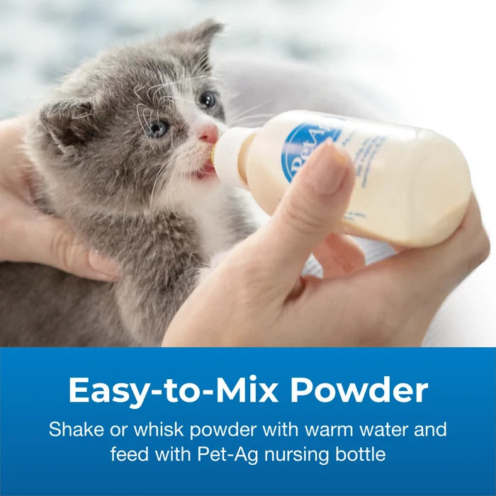 PetAg Goat's Milk Kitten Replacer Powder Sensitive Digestion Probiotics 12 oz.