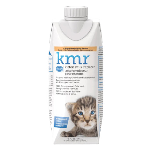 PetAg KMR Ready to Feed Milk Replacer for Kittens and Cats 16 oz. 4-Pack