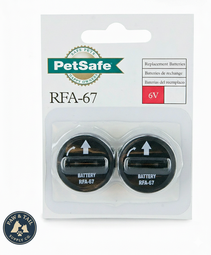 PetSafe RFA-67 6 Volt Replacement 2-Batteries Basic Bark Collar Compatible