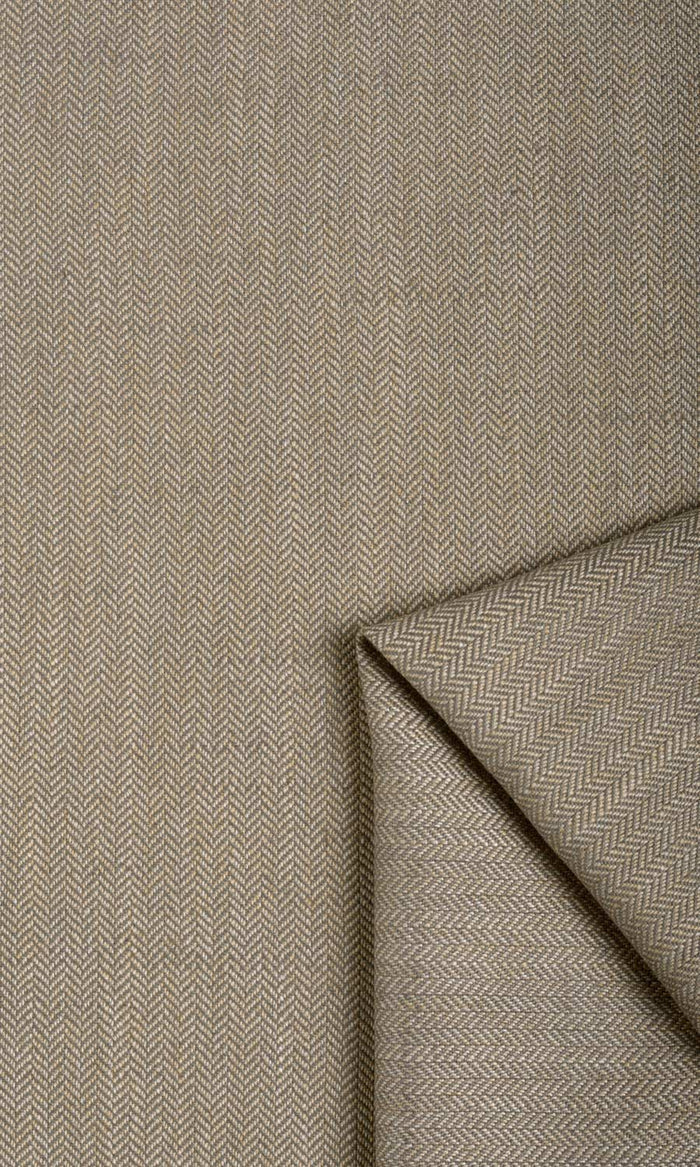 Herringbone Textured Drapery (Mocha Brown) Extra Long Short Wide