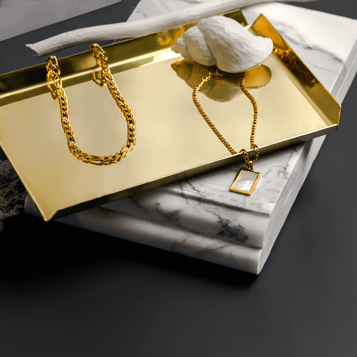 Polished Brass Tray - Medium