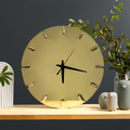 Polished Brass Wall Clock