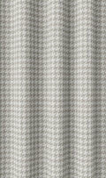 Houndstooth Print Home Décor Fabric By the Metre (Grey/ White)