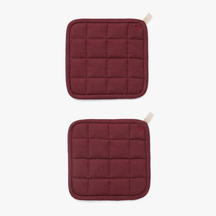 Pot Holders - Rhubarb