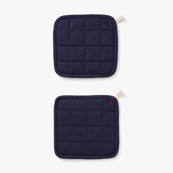 Potholders - Blueberry Blue