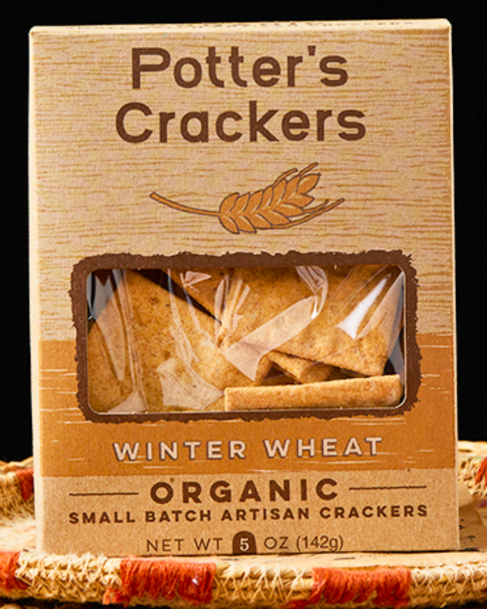 Potter's Crackers Organic Winter Wheat Crackers