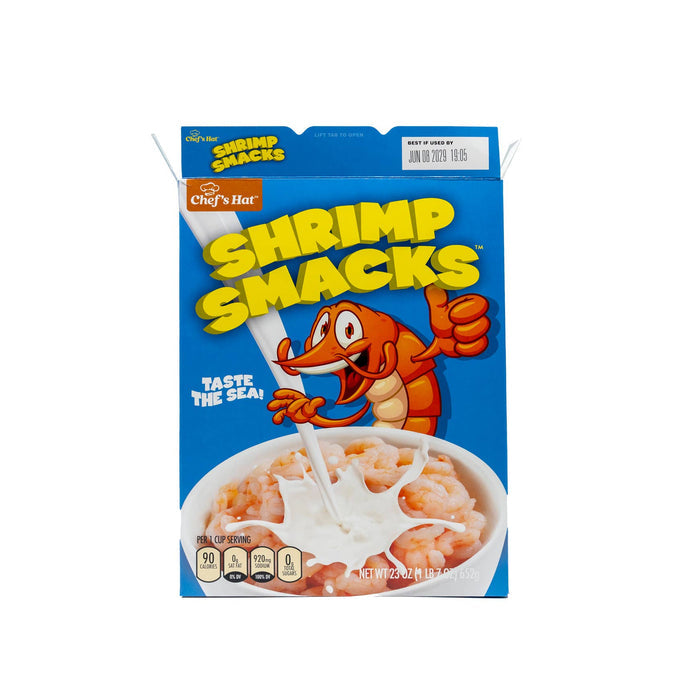 Prank Gift Box Shrimp Smacks Cereal | Hilarious Fake-Out Empty Box for Any Gift-Prank-O-The Bullish Store