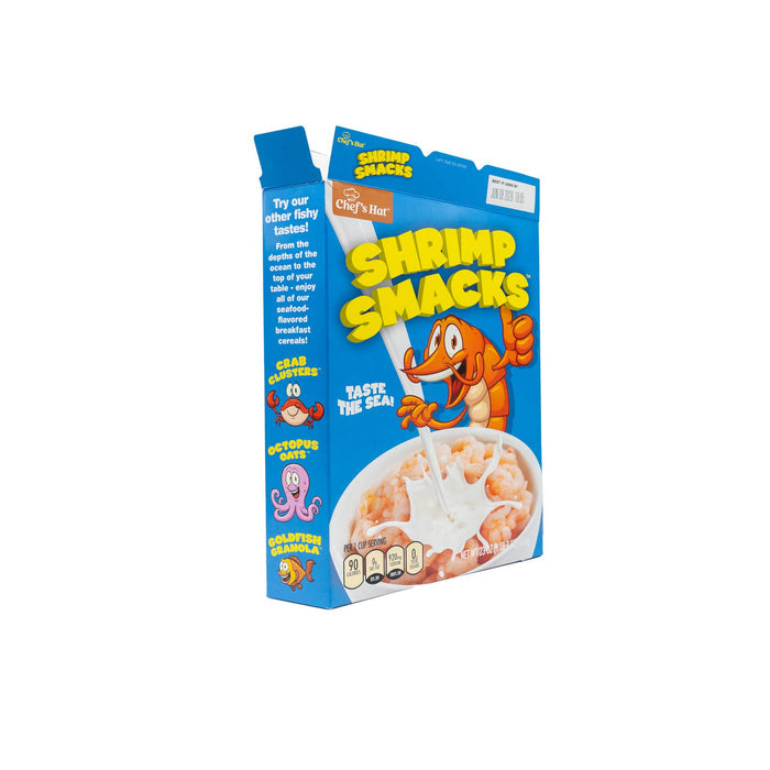 Prank Gift Box Shrimp Smacks Cereal | Hilarious Fake-Out Empty Box for Any Gift-Prank-O-The Bullish Store
