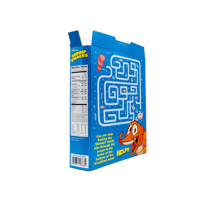 Prank Gift Box Shrimp Smacks Cereal | Hilarious Fake-Out Empty Box for Any Gift-Prank-O-The Bullish Store