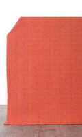 Cotton Curtains (Orange Red)