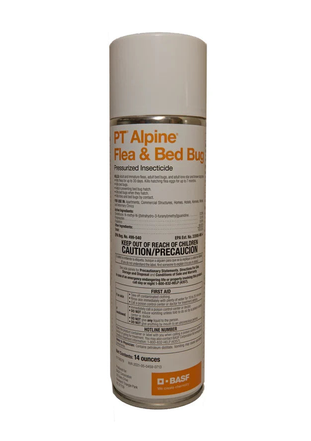 PT Alpine Flea & Bed Bug Aerosol with IGR Insect Control Spray 14 oz.