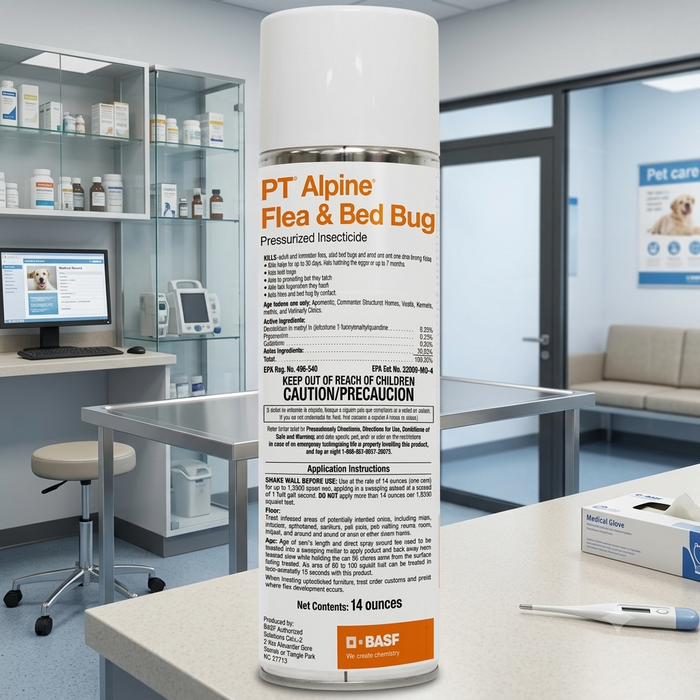 PT Alpine Flea & Bed Bug Aerosol with IGR Insect Control Spray 14 oz.